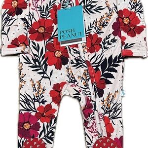 NB Posh Peanut Chloe Ruffled Footie